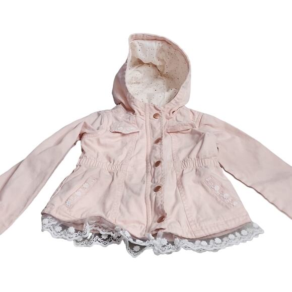 Nannette Kids Pink Jacket, Size 4 - Picture 1 of 12